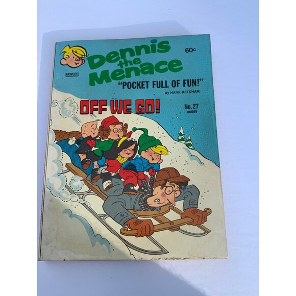 Dennis The Menace Comic Book No. 27 "Pocket Full Of Fun!" By Hank Ketcham - Picture 7 of 7